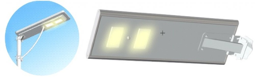 Lampadaire solaire puissant 40W led ZS A701D 40 Eclairage Lampadaire solaire puissant 40W led ZS A701D 40 Eclairage